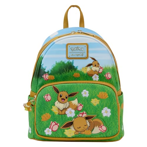 Loungefly Pokemon Pikachu Eevee store Love All Over Print AOP Mini Backpack