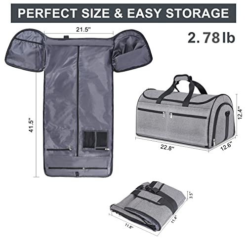 Duffel Bag with Detachable Strap
