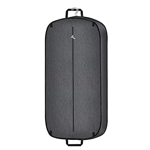 MISSLO 43 Heavy Duty Hanging Garment Bags for Travel Suit Bag for Men–