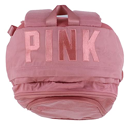 Victoria's Secret Pink Collegiate Backpack Color Sand/Mocha New
