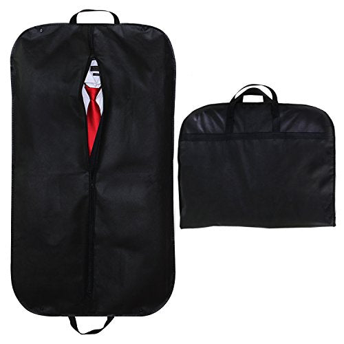 MISSLO 43 Heavy Duty Hanging Garment Bags for Travel Suit Bag for Men  Waterproof Oxford Fabric Suit Cover for Traveling Monogrammed Closet  Clothes