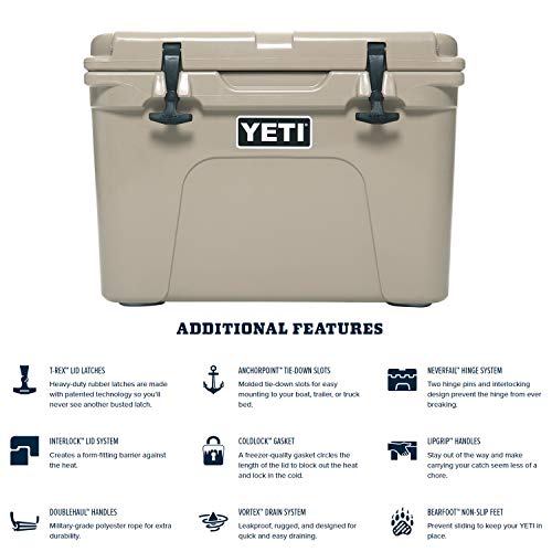 YETI Tundra 35 Cooler 21 can capacity Coral