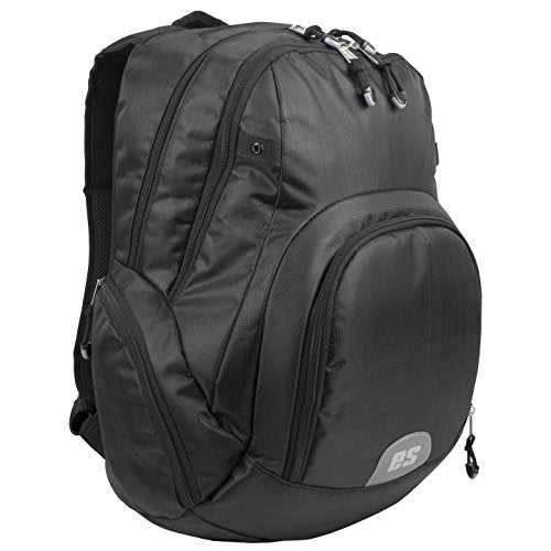 Eastsport Universal Tech Backpack With Front Cooler Pocket Black backpacks4less