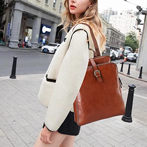 Cnoles Leather Backpack Purse For Women Fashion India | Ubuy