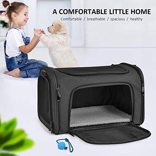 LOCHAS Cotton Dog Shirts, Wheeled Pet Carrier Backpack Breathable Pet  Carrier with Wheels Collapsible Dog Backpack Carrier for Small Dogs Cats  Puppy Dog Stroller Travel Carrier
