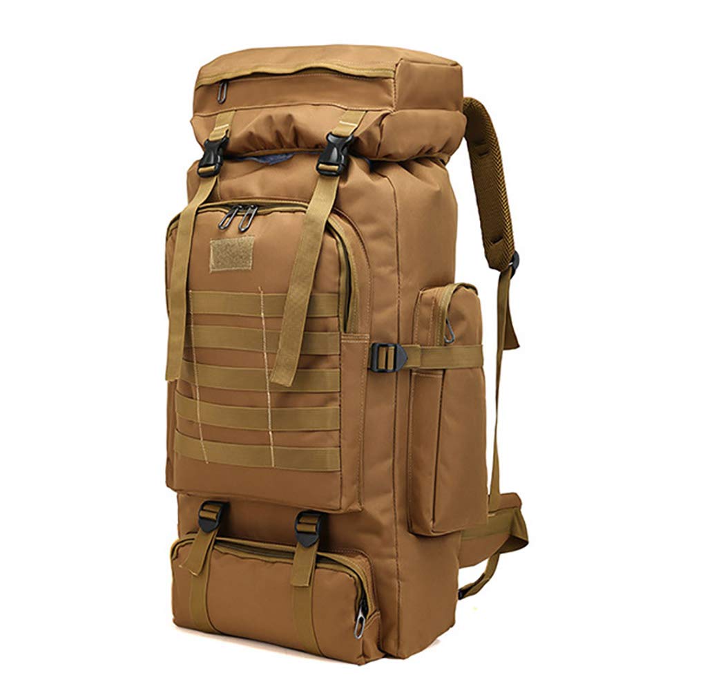 WintMing 70L Large Camping Hiking Backpack Tactical Military Molle Ruc–