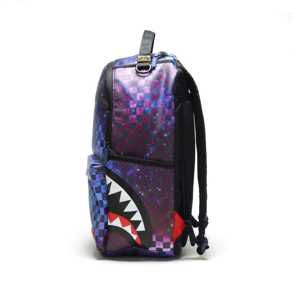 Sprayground Unisex Crazy Shark Split DLXSV W/ Removable Eyes Backpack  910B5357NSZ Multicolor