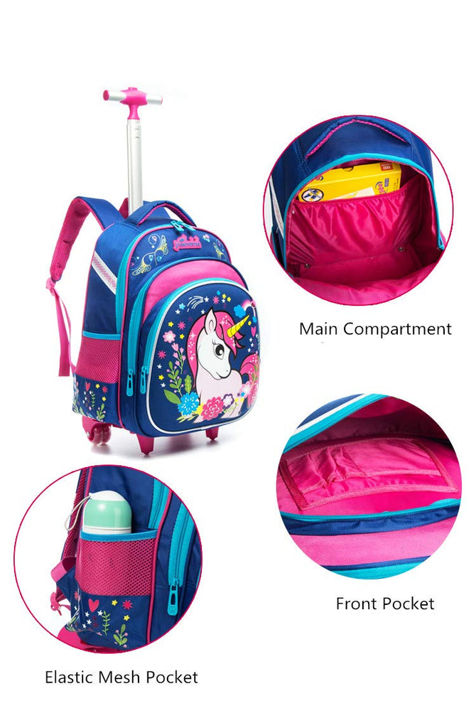 Unicorn Print School Bag Blue 15 Inches Online in India, Buy at Best Price  from Firstcry.com - 10691123