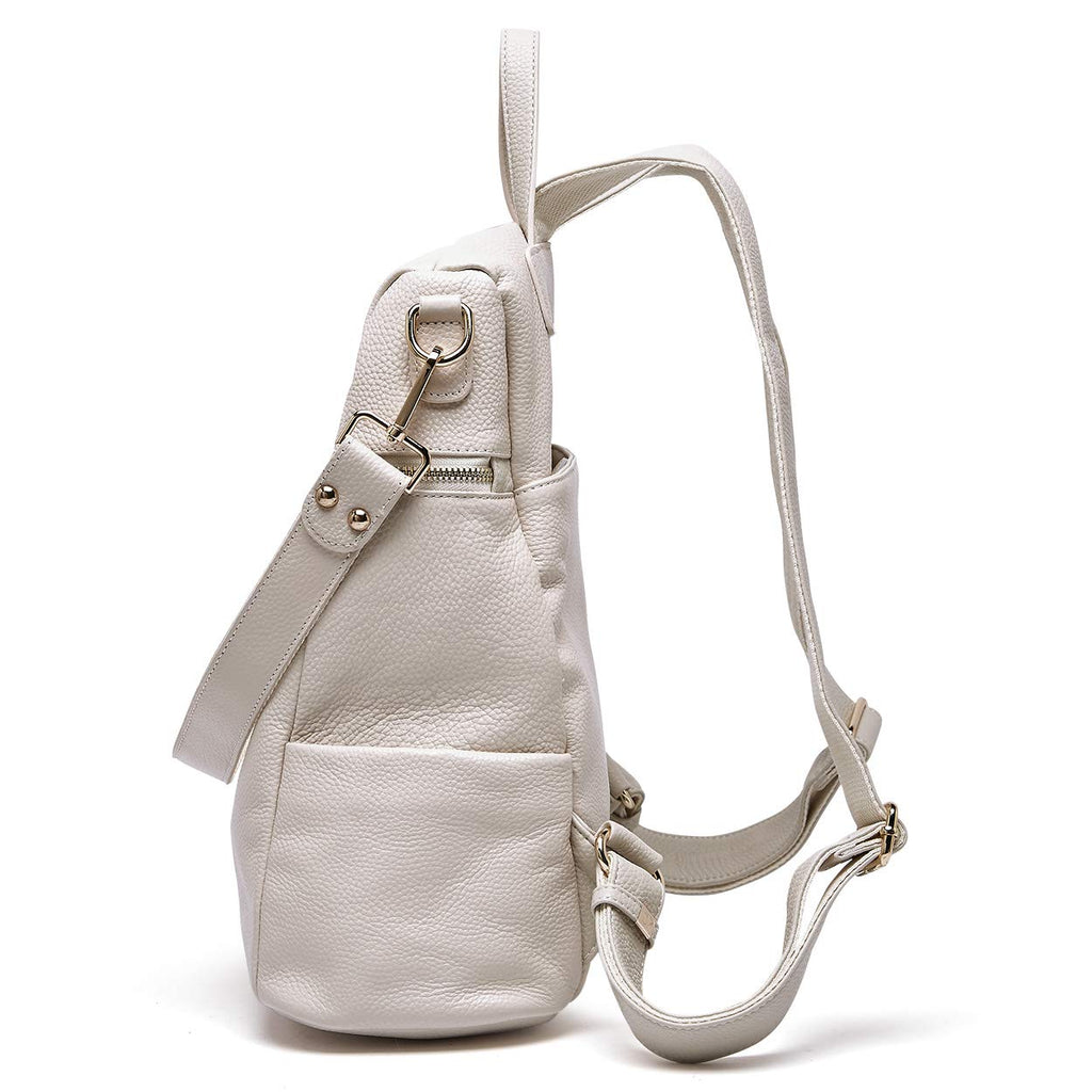  Banuce Fashion Italian Leather Convertible Backpack