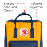 Fjallraven Kanken Classic Backpack for Everyday Navy Warm