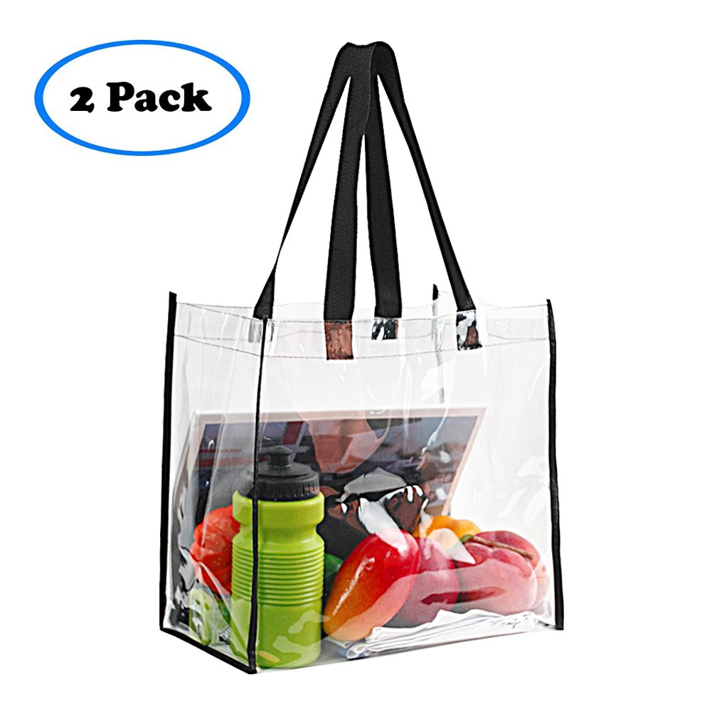 Stadium Approved 2-Pack Clear Tote Bag