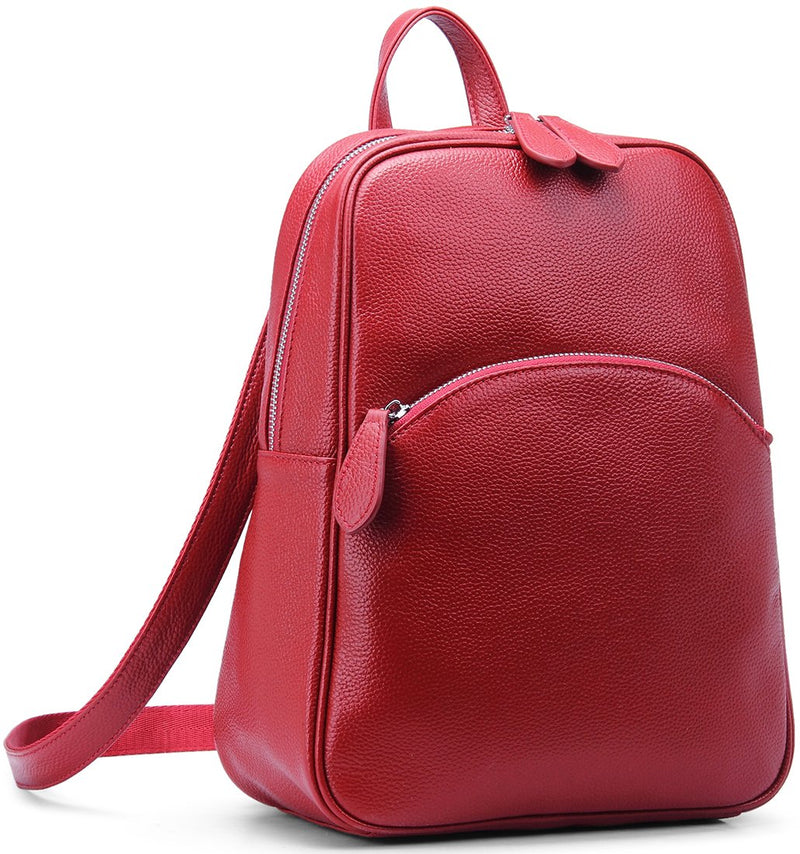 Heshe vintage outlet leather backpack