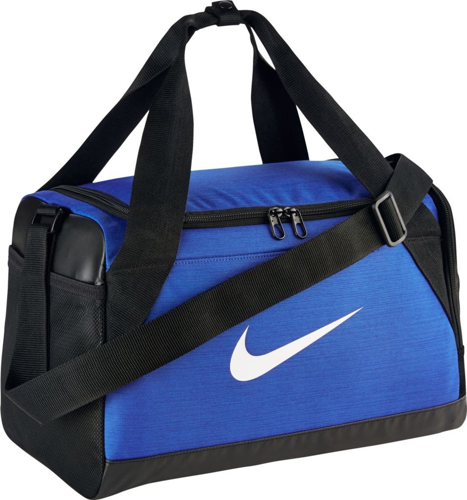 Nike Brasilia (Extra-Small) Duffel Bag Black/White Size X-Small (Game –
