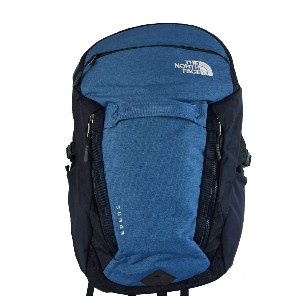 Peuter Vacature conservatief The North Face Surge Backpack Dish Blue Light Heather/Urban Navy–  backpacks4less.com