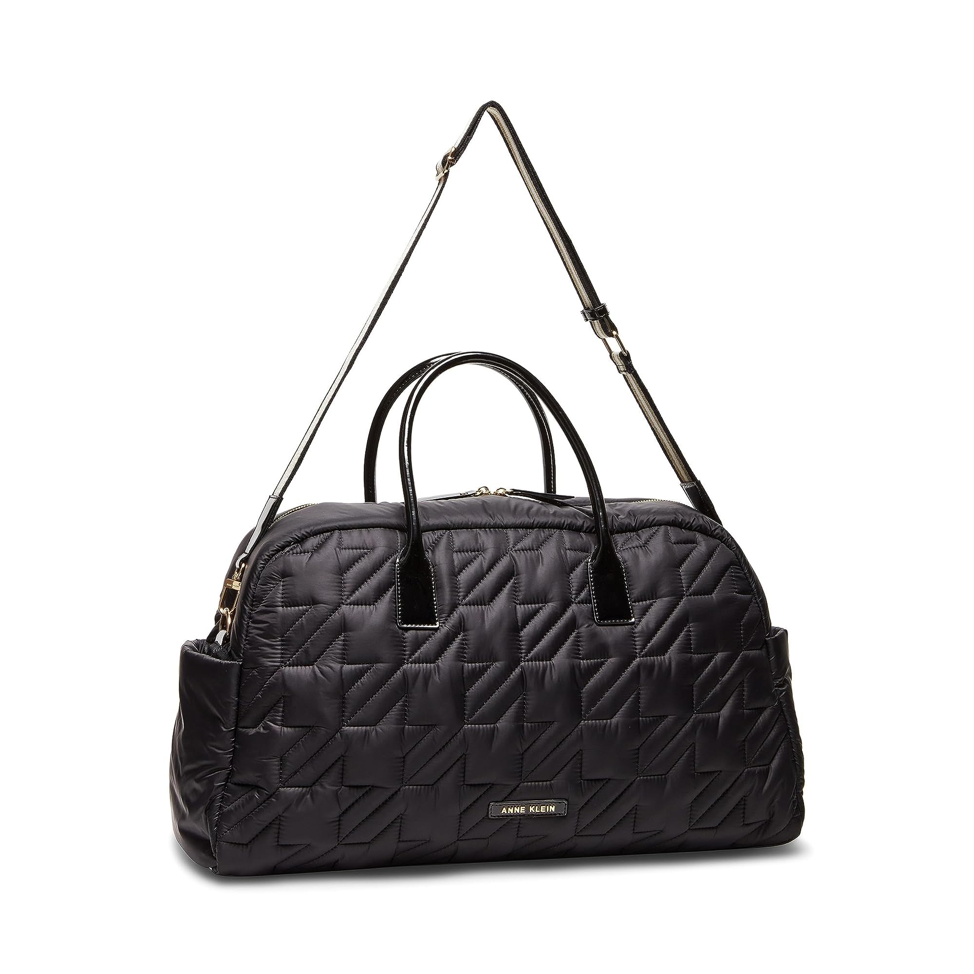 Anne klein quilted online bag