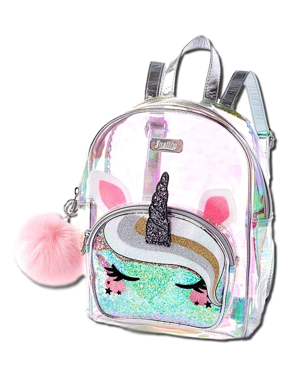 Kids Transparent Unicorn Backpack For Boys And Girls See Through