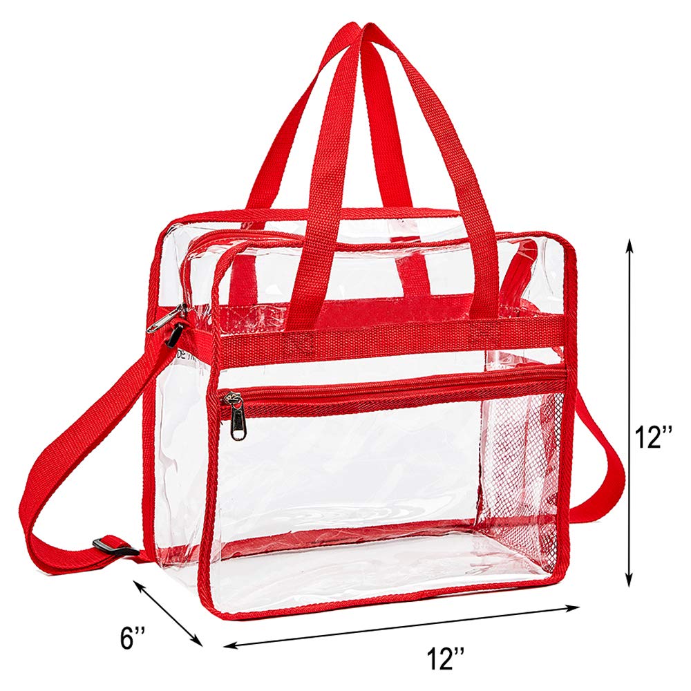 Clear Bag Stadium Approved,NCAA NFL&PGA Security Approved Clear Tote B ...
