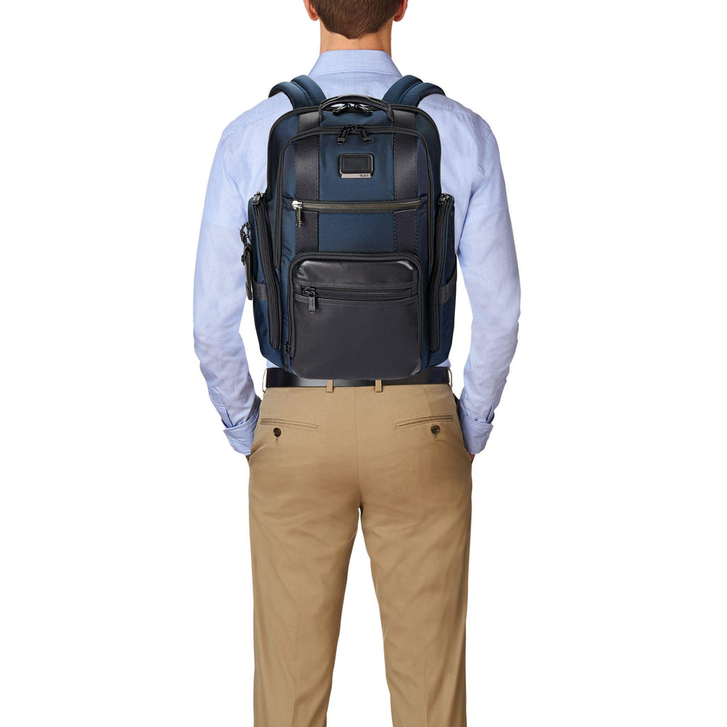 TUMI - Alpha Bravo Sheppard Deluxe Brief Pack Laptop Backpack - 15 Inc ...