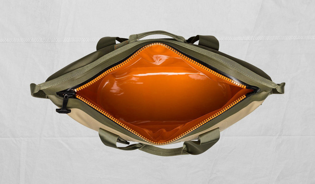 YETI Hopper Two 20 Portable Cooler, Field Tan / Blaze Orange