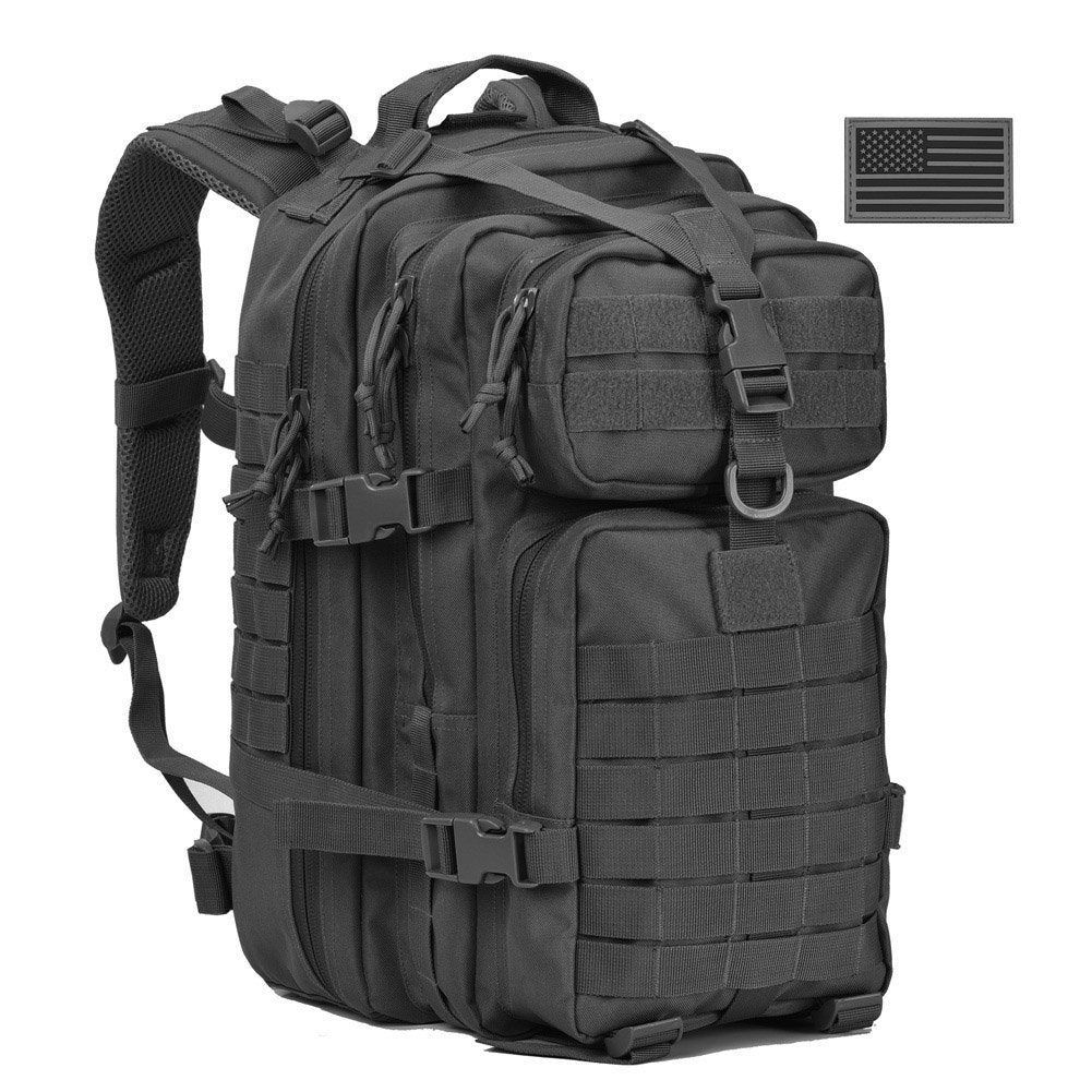 Amazon.com: EASY BW Military Tactical Backpack, 45L Water-resistant Army  Pack Multi-pocket Laptop Backpack for Men and Women 3 Day Bug Out Bag,  Includes 1 Tool Bag, 1 Carabiner and 2 Side Pockets :