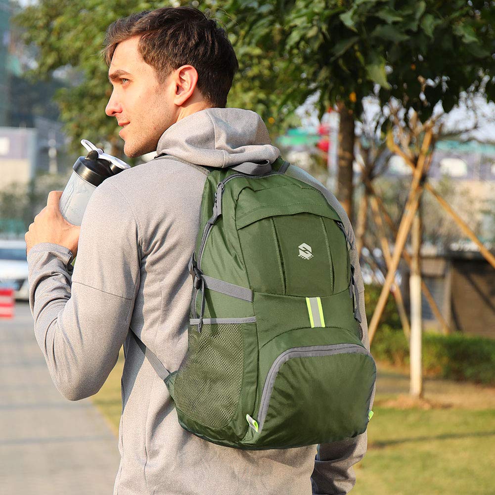 OlarHike Lightweight Travel Backpack, 35L Water Resistant Packable Tra–