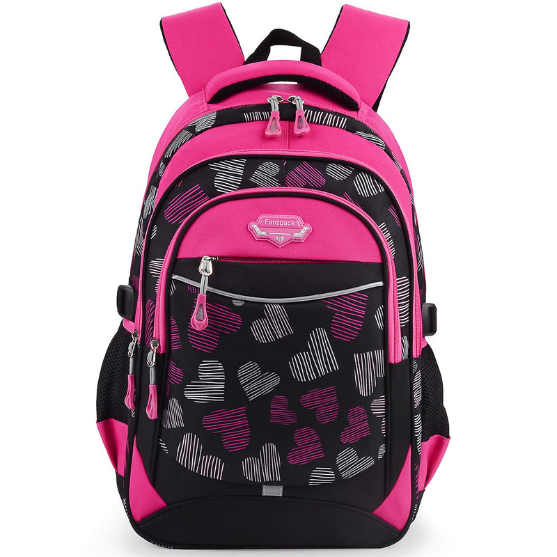 Bluboon Kids School Backpacks for Girls Elementary Bookbags Middle School  bags Travel Rucksack Casual Daypack with Crossbaby Bag Messenger Bags
