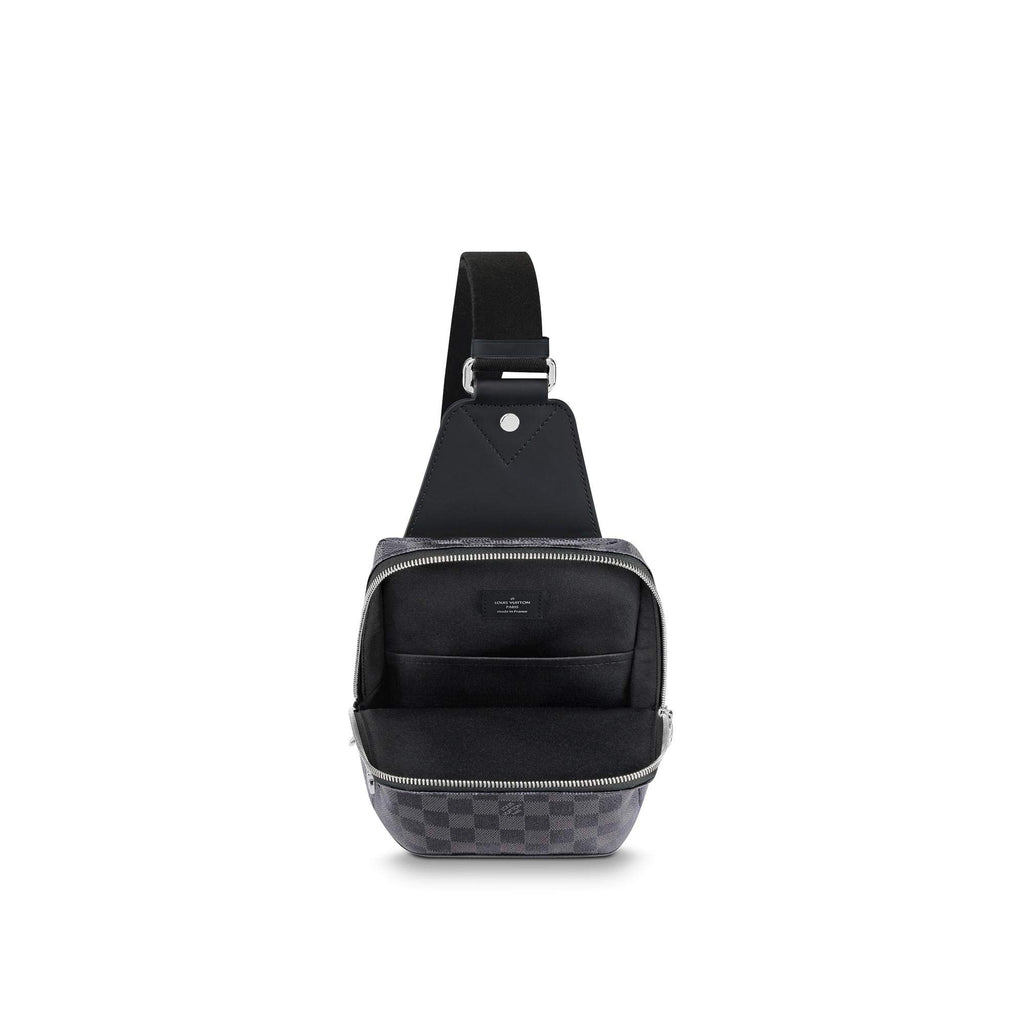 Louis Vuitton Avenue Sling Bag Men Backpacks (Damier Graphite ...