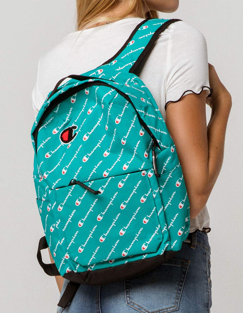  Champion Manuscript Backpack, One Size, Green: Clothing, Shoes  & Jewelry