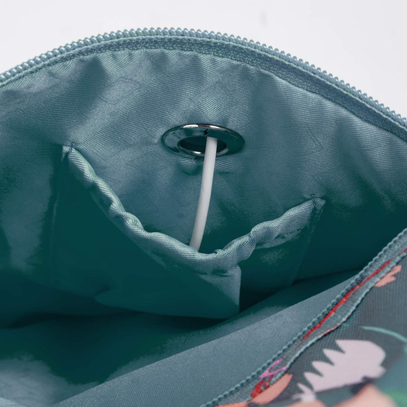 Vera Bradley Lighten Up Frame Backpack (water Geo) Backpack Bags