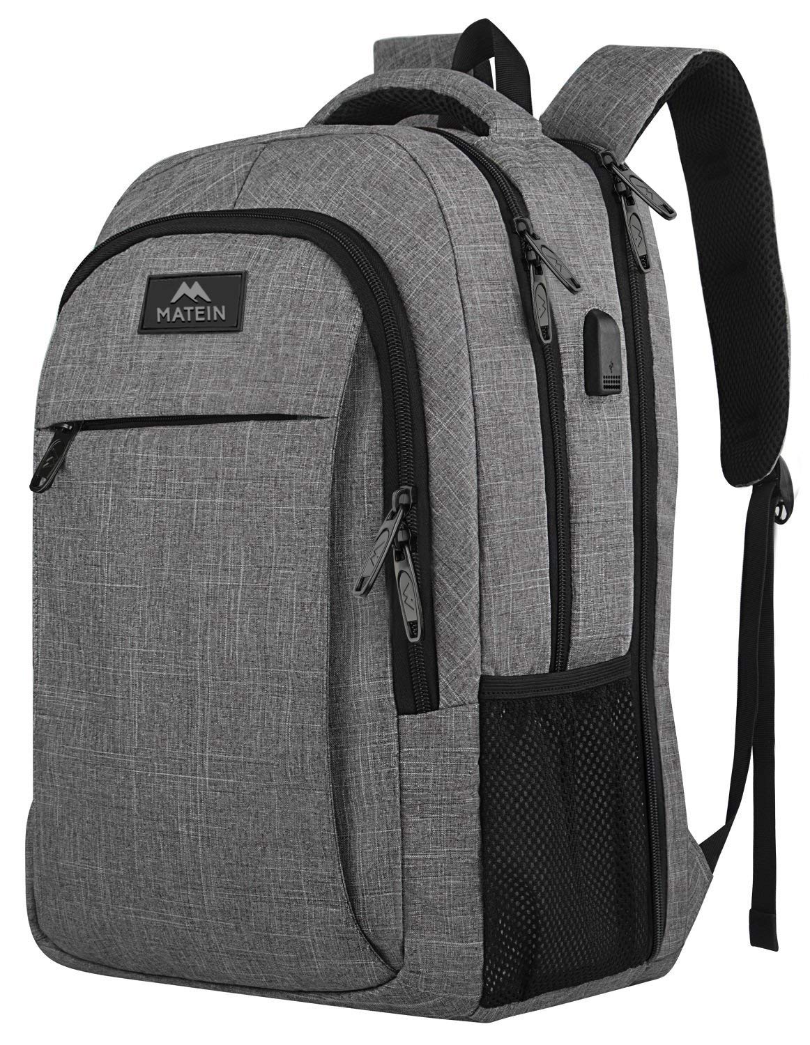 MATEIN Rolling Backpack, 17 inch Water Resistant Wheeled Laptop Backpack,  Carry on Luggage Business …See more MATEIN Rolling Backpack, 17 inch Water