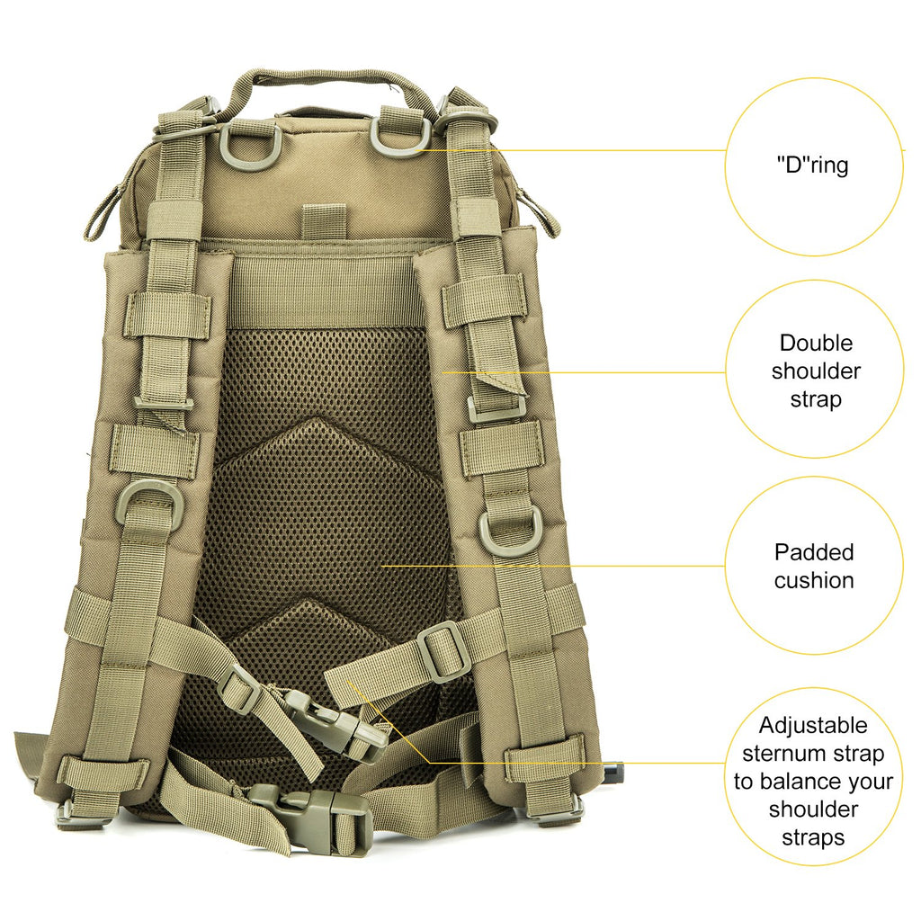 Small Tactical Backpack Assault Daypack Bag