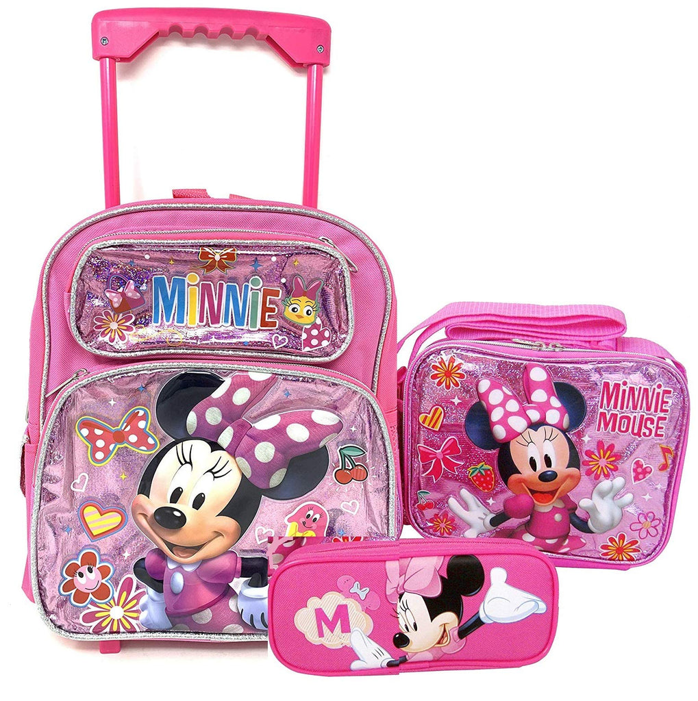 Minnie Mouse Dual Compartment Kids Lunch Bag