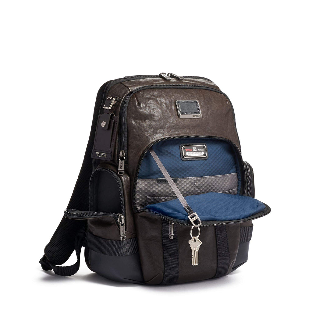 TUMI - Alpha Bravo Nellis Leather Laptop Backpack - 15 Inch