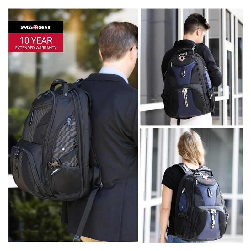 Swiss gear sa1908 black tsa friendly scansmart hotsell laptop backpack