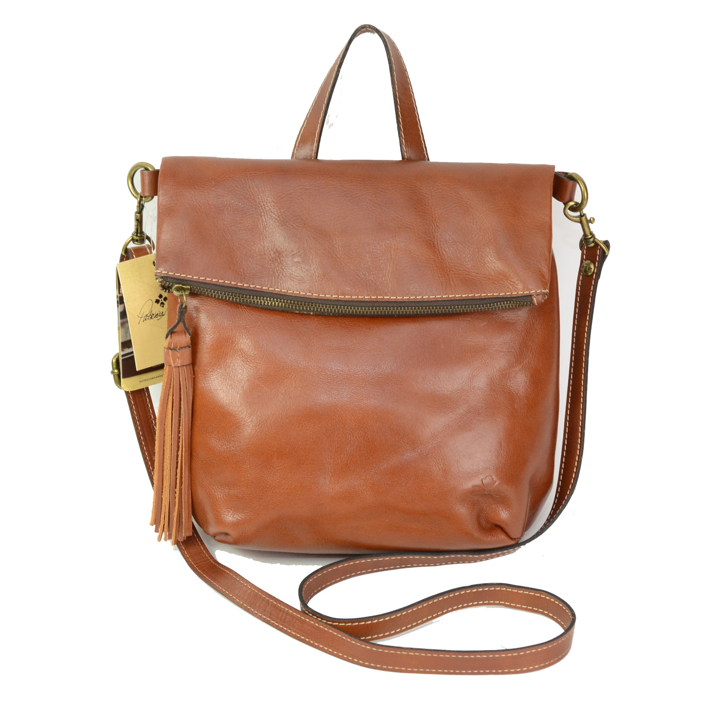 Patricia Nash Luzille Convertible Backpack Tan backpacks4less