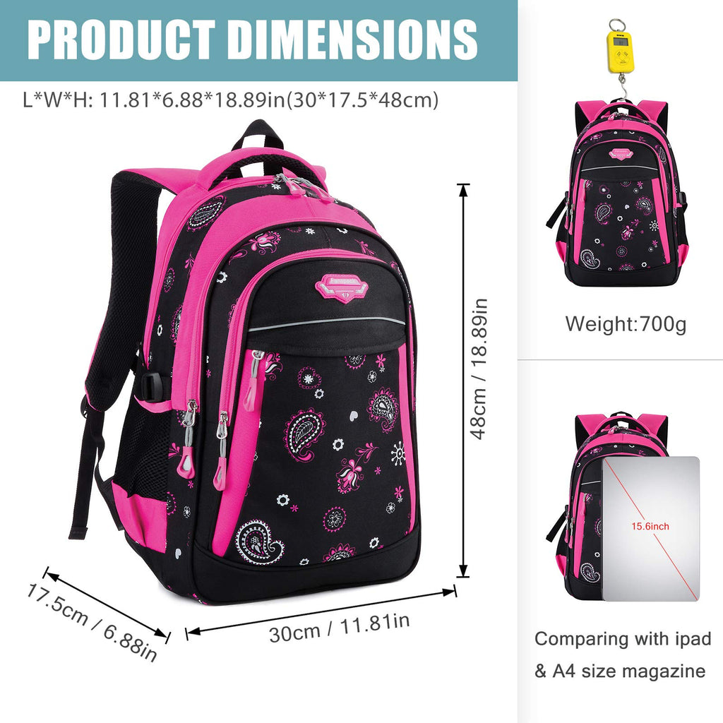 New Arrivals School Backpacks Set Students School Bags for Girls Casual  Travel Bags Teenage 15inch Notebook Backpack Bookbag