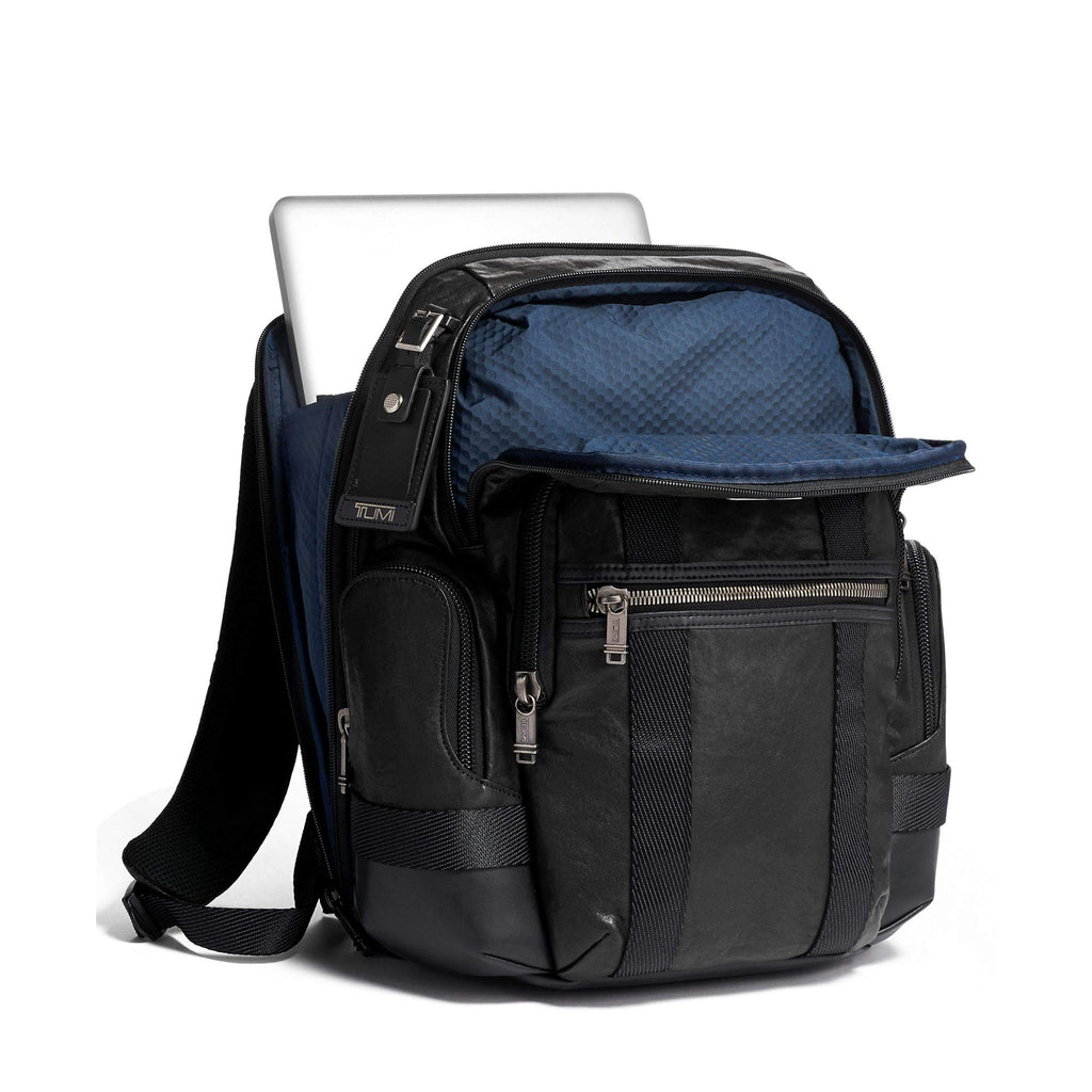 TUMI - Alpha Nathan Leather Laptop Backpack - Inch Computer B– backpacks4less.com