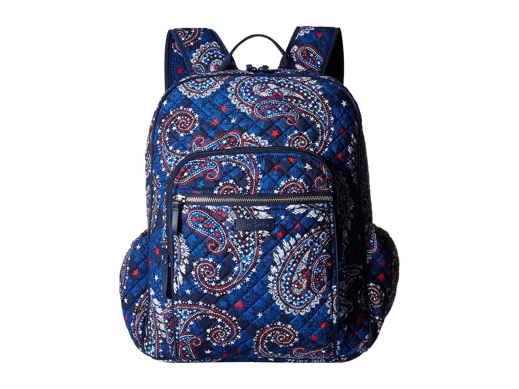 Vera Bradley Iconic Campus Backpack Fireworks Paisley One Size–