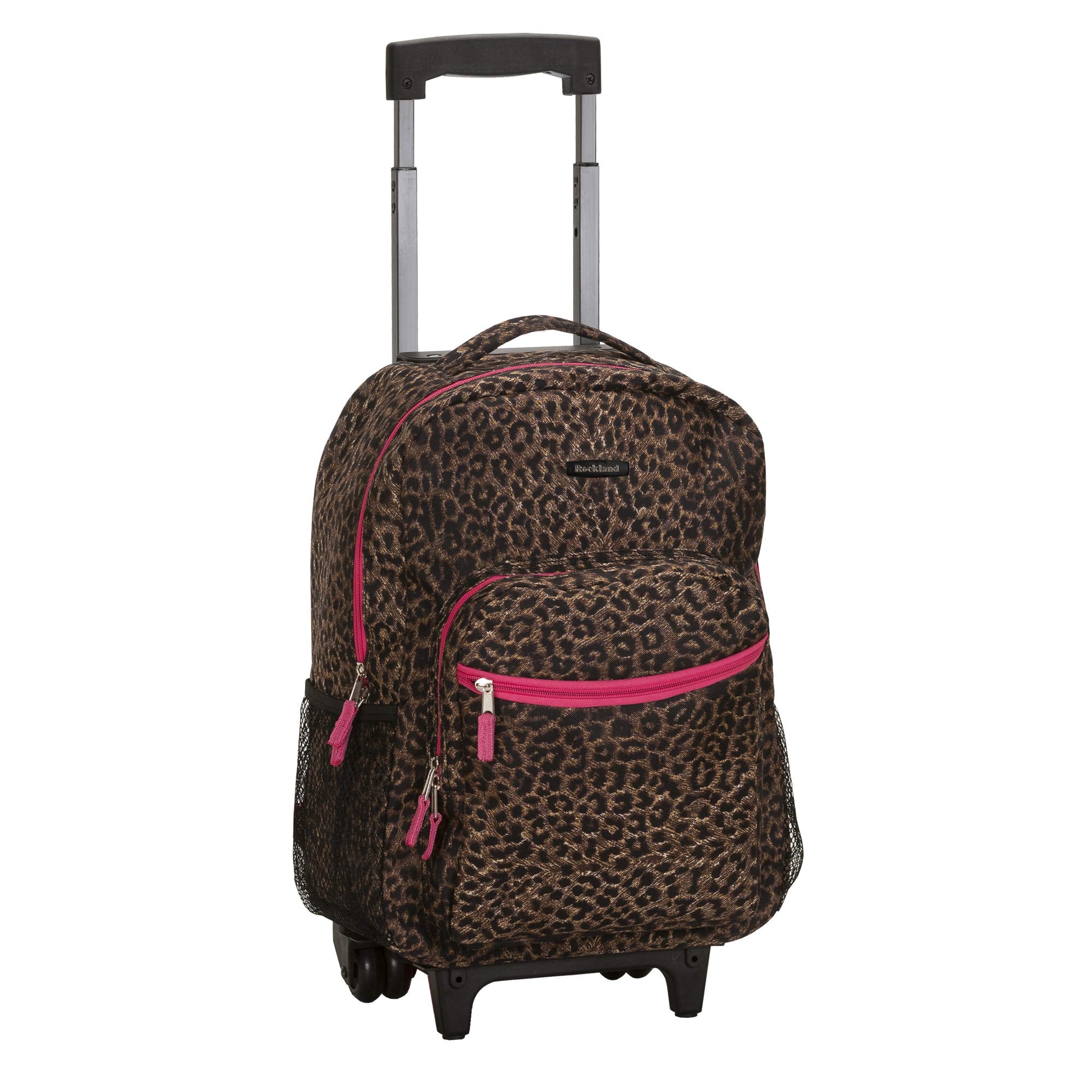 Baggallini Rolling Tote Carry-On Luggage - 17 - Cheetah/Black