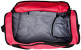 NIKE Brasilia Small Duffel - 9.0, Rush Pink/Black/White, Misc - backpacks4less.com