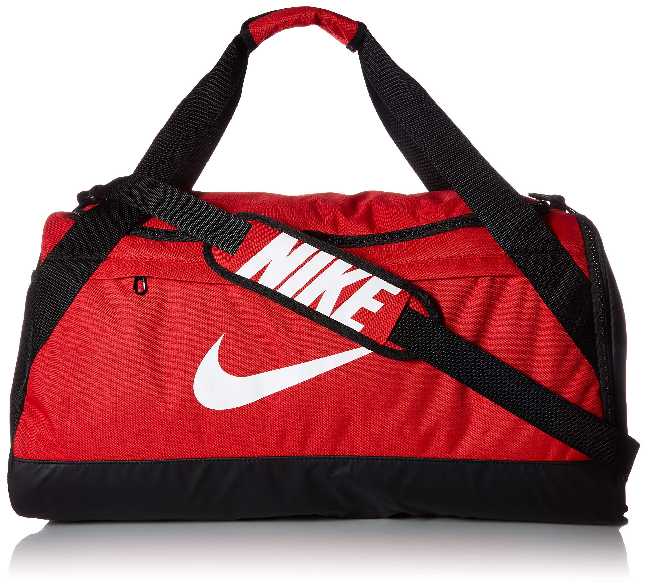 Nike Brasilia (Medium) Training Duffel Bag (University Red/Black/White–