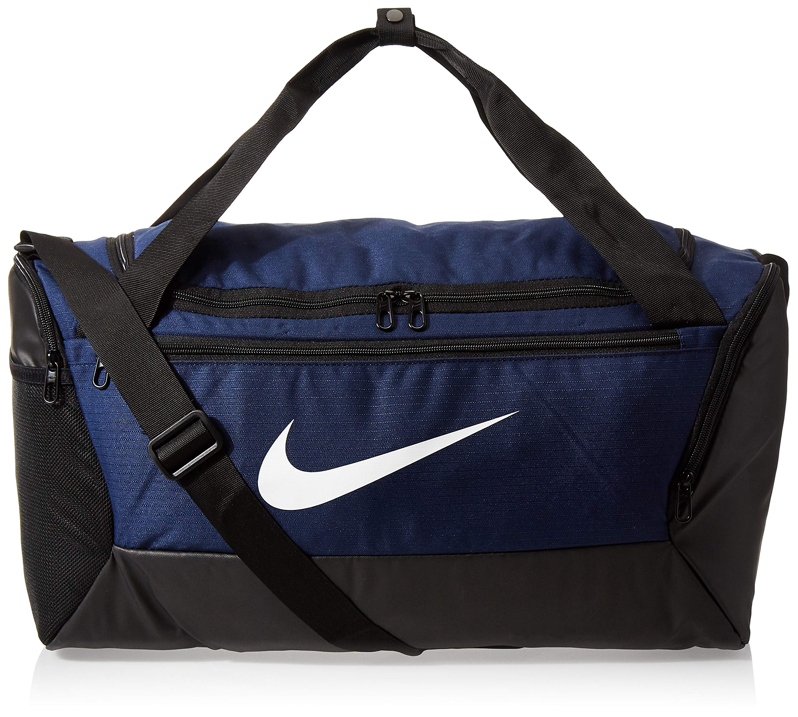 Nike Brasilia Duffel Bag Small Midnight Navy/Black/White Size Small