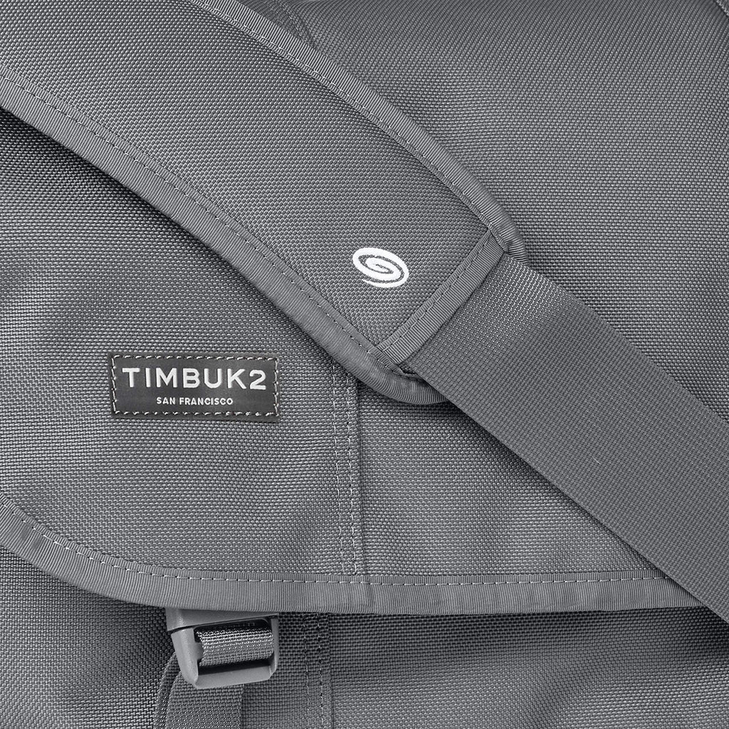 Timbuk2 Classic Messenger Bag Small Blue Gunmetal Gray Internal